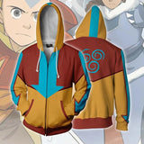 Avatar the Last Airbender 3D Print Hoodies Men Women Sweatshirts Zipper Jacket