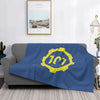 Fallout Vault Tec 101 Household Flannel Blanket