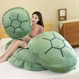 Wearable Turtle Shell Pillows Soft Stuffed Costume Toy 39.4 inch Plush