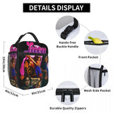 Fallout Lucy Vault 33 Insulated Lunch Box Lunch Food Box Cooler Bag Tote