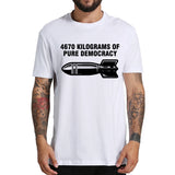 4670 Kilograms of Pure T-Shirt: Retro Political Memes Tee