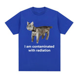 I Am Contaminated Funny Cat Meme T-Shirt