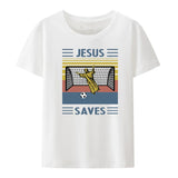 Moshi Jesus Desu: Funny Men's Tee with Plus Size Comfort