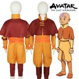 Avatar：The Last Airbender Aang Cosplay Jumpsuit Adult Kids Unisex Costume