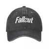 Fallout Baseball Cap 2024 Men Women Adjustable Distressed Hat