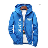 Fallout Vault-Tec Mens Full-zip Windbreaker Sweatshirt Hoodie Jacket Colors