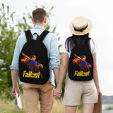 Fallout Lucy Vault 33 Black Backpack Unisex Canvas Bag