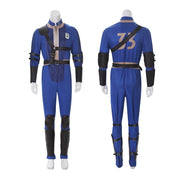 Fallout Lucy Cosplay Costume Uniform Blue Vault 33 Jumpsuit for Adults Kids