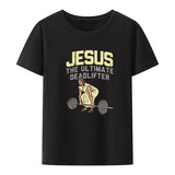 Moshi Jesus Desu: Funny Men's Tee with Plus Size Comfort