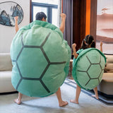 Wearable Turtle Shell Pillows Soft Stuffed Costume Toy 39.4 inch Plush