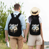 Fallout Lucy Explorer Vault 33 Backpack Unisex Canvas Bag Black