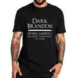 Dark Brandon Saving America: Funny Political Meme Tee