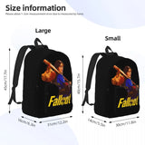 Fallout Lucy Vault 33 Black Backpack Unisex Canvas Bag